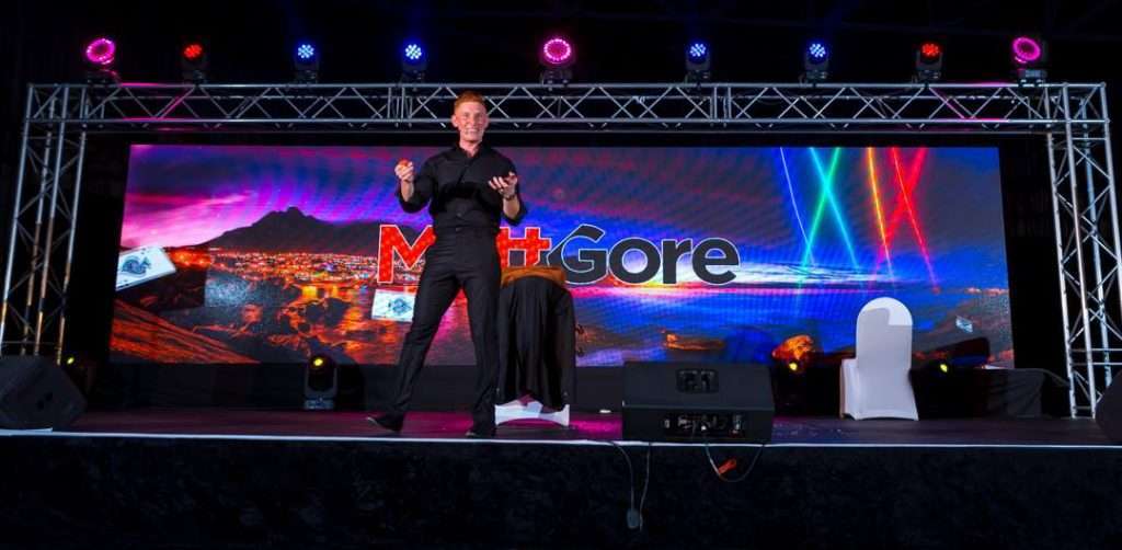 Matt Gore Magician Stage show