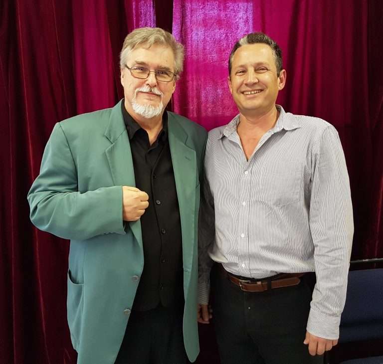 Kenny Williamson with Thomas Baxter