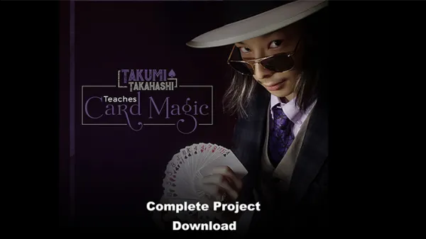 Takumi Takahashi teaches card magic complete project
