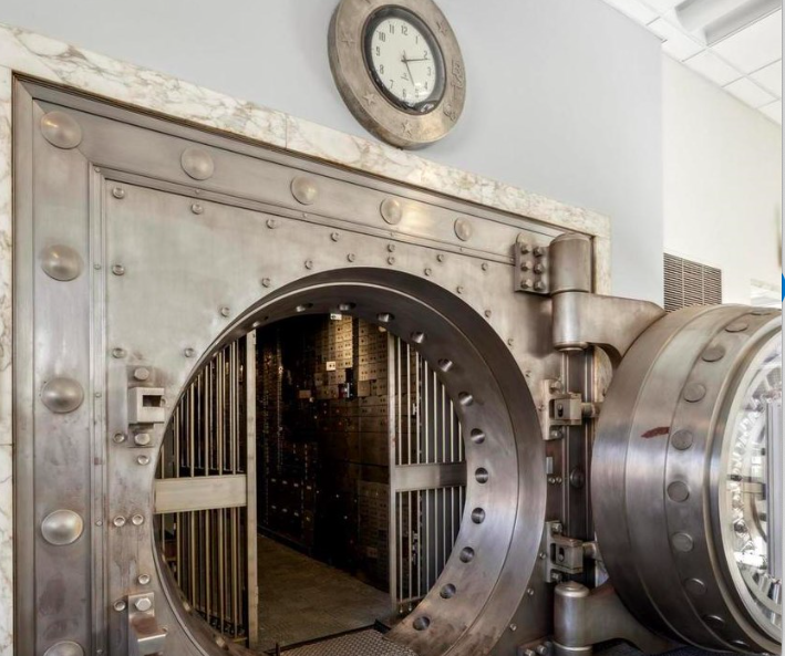 bank vault of the nearly 100-year-old former PNC Bank building