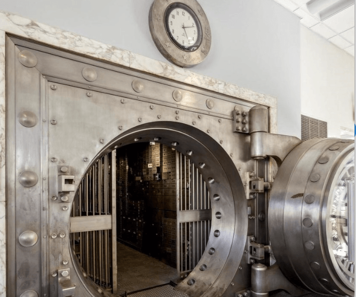 The bank vault of the nearly 100-year-old former PNC Bank building in Glenside, Pa. will become the “Vault of Secrets” at the House of Magic.