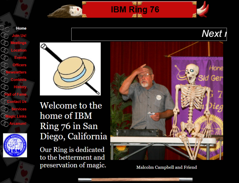 IBM Ring 76 San Diego- Screenshot home web 05042025 IBM Ring 76 San Diego- Screenshot home web 05042025
