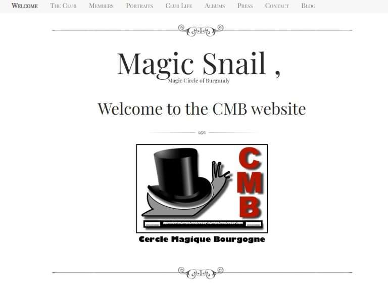 Magic Circle of Burgundy web screenshot 17112025