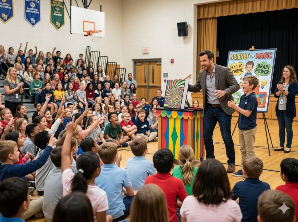 The Ultimate Guide to Booking Magic: Explaining Performance Styles & Acts 5 educational and school magic