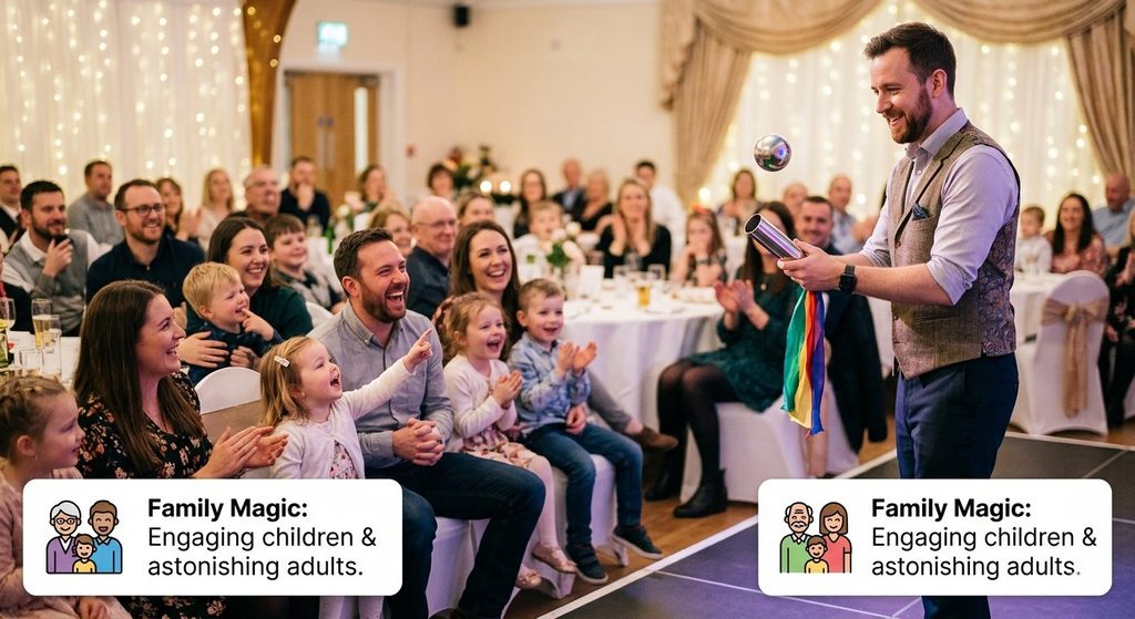 The Ultimate Guide to Booking Magic: Explaining Performance Styles & Acts 5 Family magic