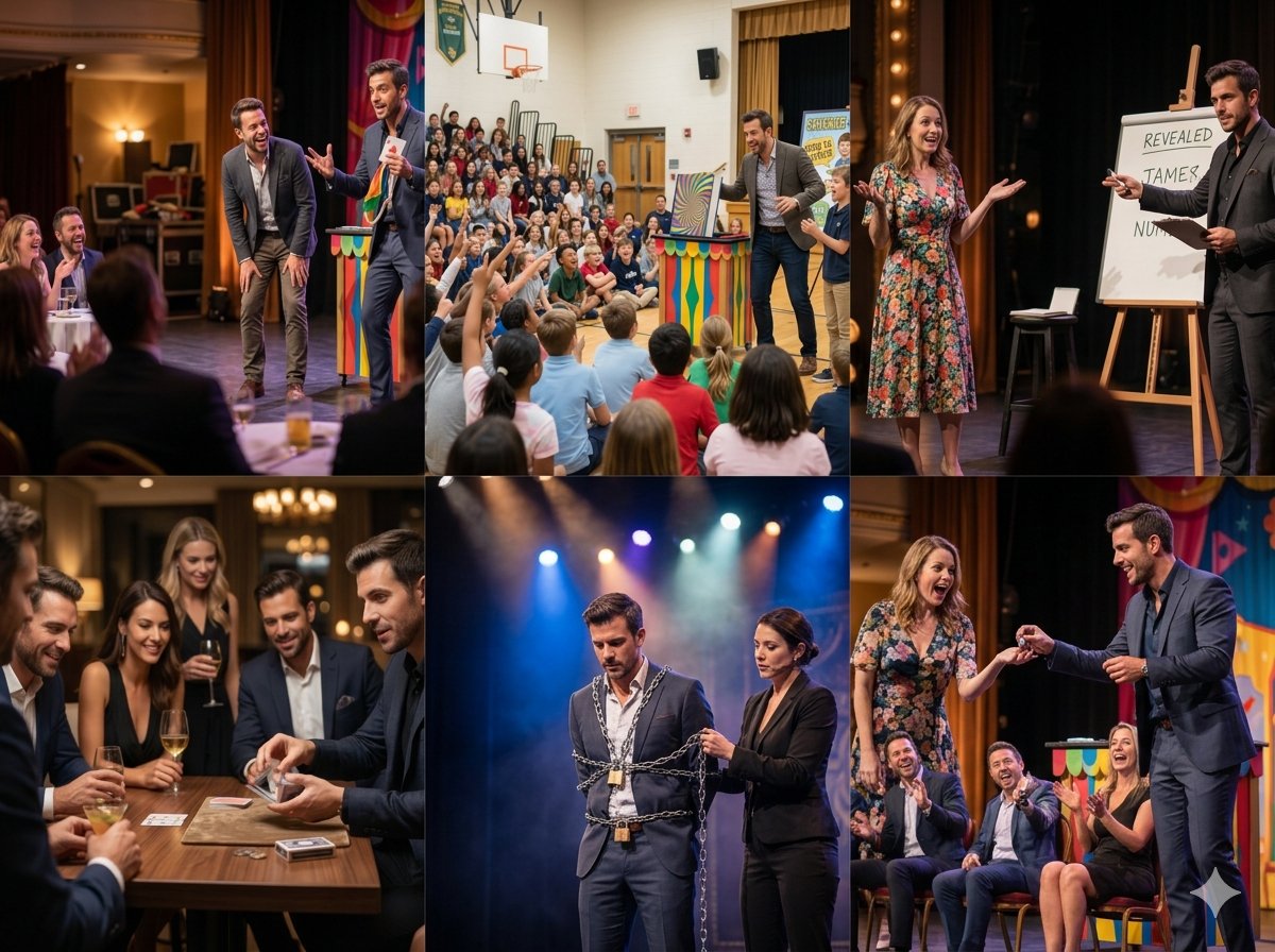 The Ultimate Guide to Booking Magic: Explaining Performance Styles & Acts 1 Performance Styles & Acts