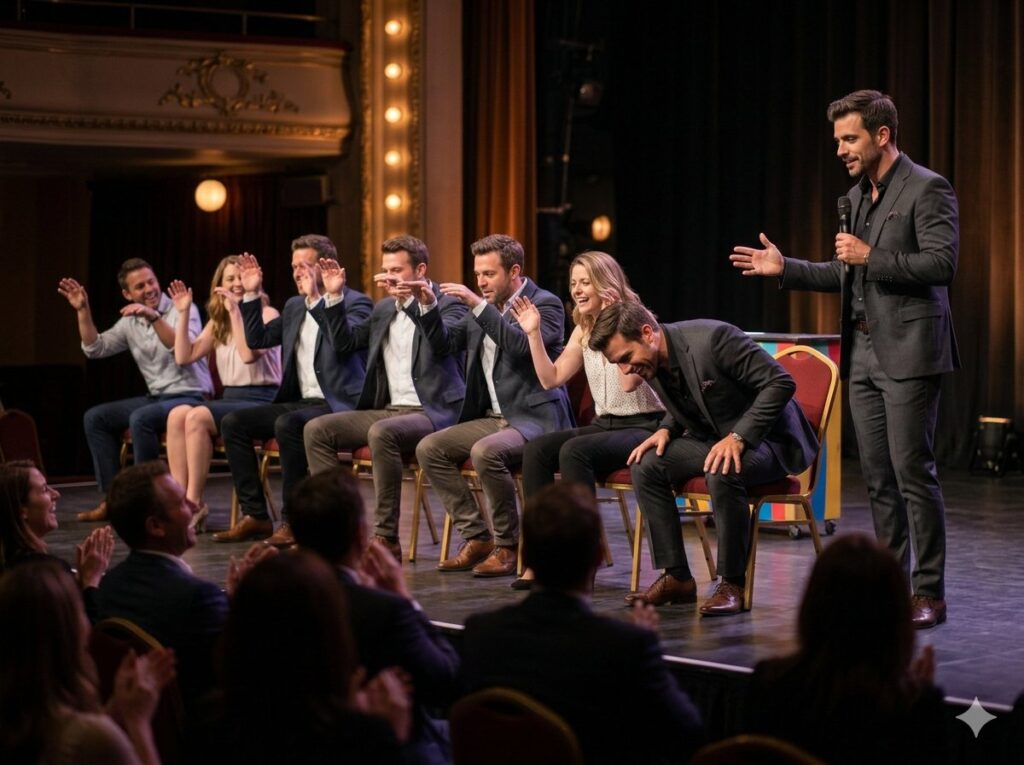 The Ultimate Guide to Booking Magic: Explaining Performance Styles & Acts 7 stage hypnotism